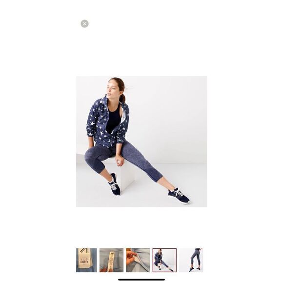 NWT new balance for j crew fitted capris style g1692 size XL - Picture 2 of 7